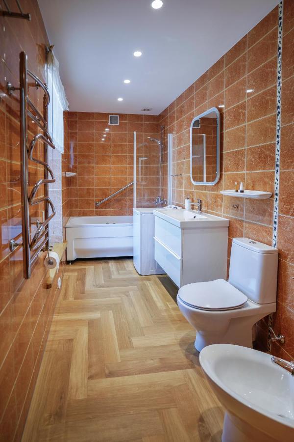 Exclusive Oldnew Apartments In City Center Panevėžys Exterior foto